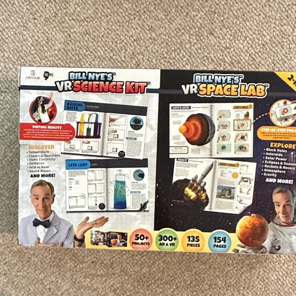 VR Science Kit & Space Lab - Black and White